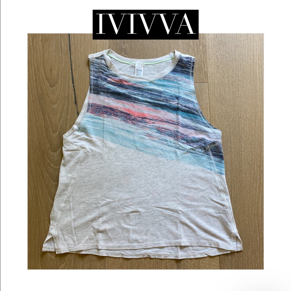 Ivivva Tank Top, Size 10, light gray